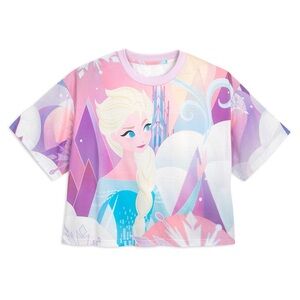 Disney Frozen Semi-Crop Top